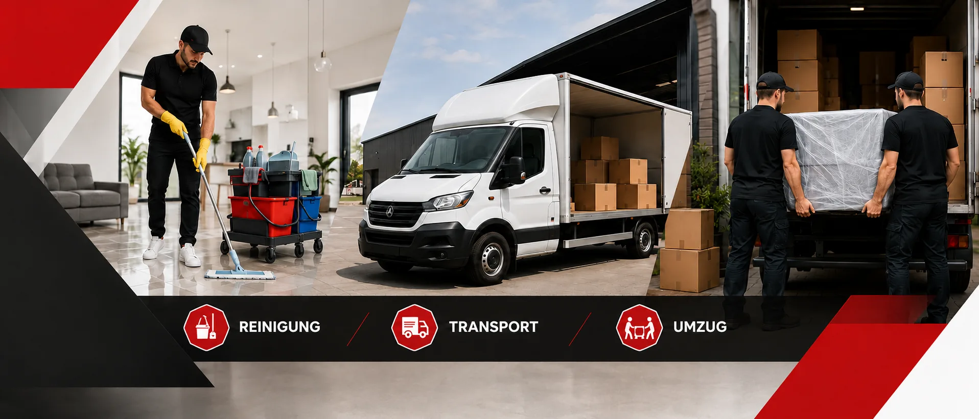 STARK DIENST – Reinigung, Transport und Umzug